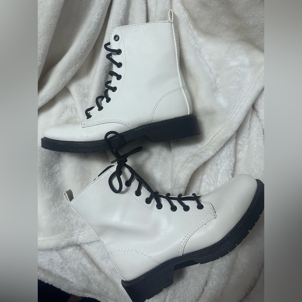White boots